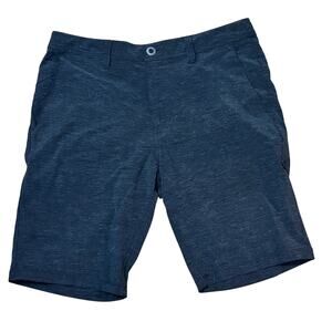 Volcom Static Hybrid Stretch Walkshort 21" Black Surf & Turf Men's W35 L20.5